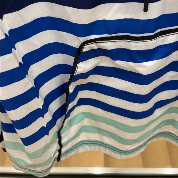 Hunter Blue and White Striped Jacket - Picture 5 of 5